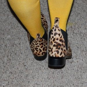 Animal Print Booties